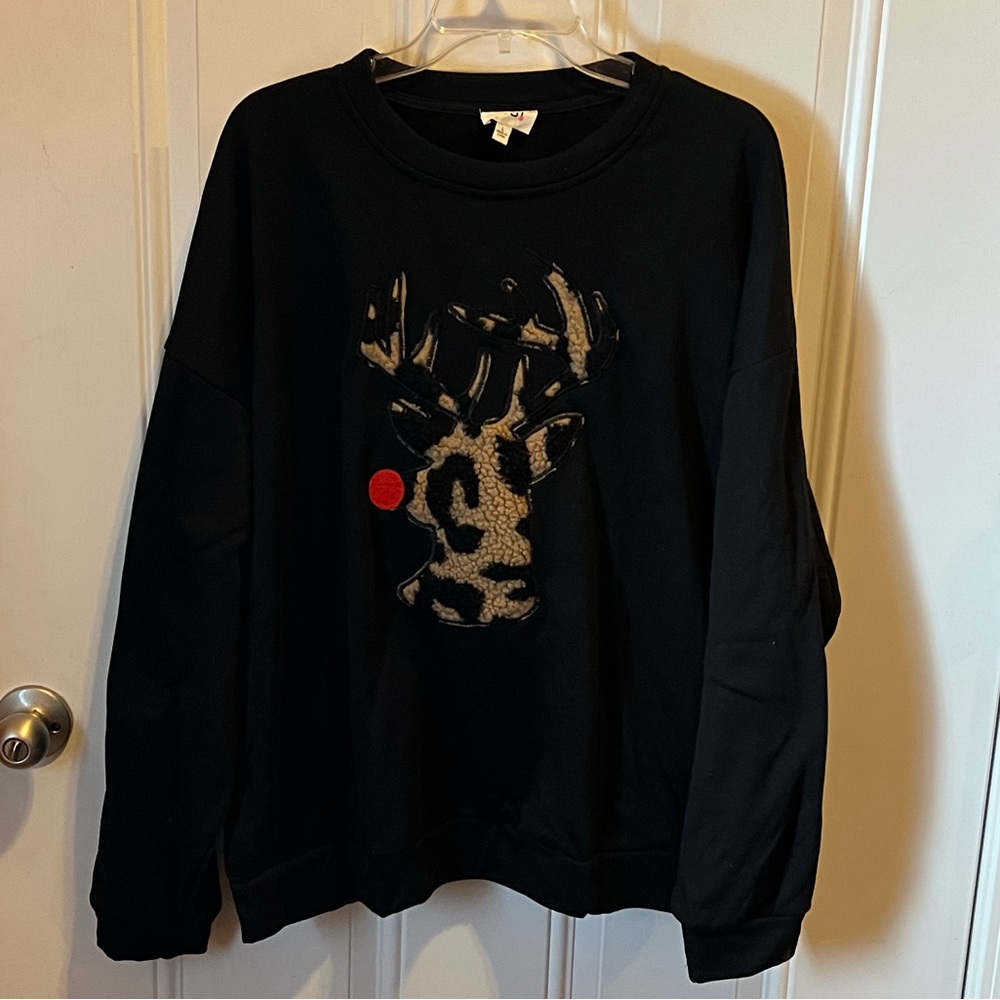 Rudolph Leopard Sweatshirt